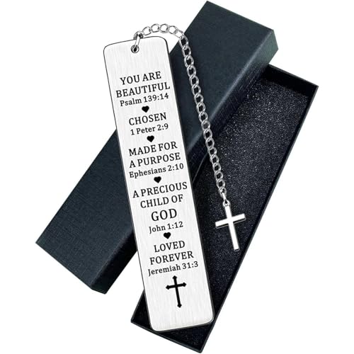 Inspirierende, personalisierte Lesezeichen – christliche Geschenke für Frauen und Männer, Bibelvers Lesezeichen für Valentinstag, Geburtstag der Mutter und mehr Inspirierende, personalisierte Lesezeichen – christliche Geschenke für Frauen und Männer, Bibelvers Lesezeichen für Valentinstag, Geburtstag der Mutter und mehr von Rixotix