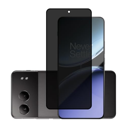 Rnnmeeko [1 Stück Sichtschutz Schutzfolie für Panzerglas für OnePlus Nord 4, Anti-Spähen Privacy Panzer Schutz Glas 9H Härte, Anti-Spy Sichtschutzfolie für OnePlus Nord 4 von Rnnmeeko