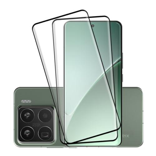 Rnnmeeko für Xiaomi 15 Pro Schutzfolie für Panzerglas, 2 Stück 9H Härte Folie für Xiaomi 15 Pro Panzer Schutz Glas Panzerfolie, Kratzfest Blasenfrei für Xiaomi 15 Pro Displayschutzfolie von Rnnmeeko