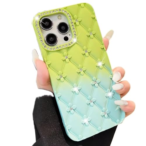 Miagon Gradient Strass Glitter Hülle für iPhone 13/14,Glitzer Blume Handyhülle Rhombus Diamant Cover Bling Stoßfest Schutzhülle Case für Mädchen Miagon Gradient Strass Glitter Hülle für iPhone 13/14,Glitzer Blume Handyhülle Rhombus Diamant Cover Bling Stoßfest Schutzhülle Case für Mädchen von Rnrieyta