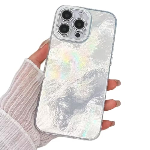Miagon für iPhone 13 Hülle Niedlich Zinn-Folie Muster Hart Stoßfeste Glitzer Laser Handyhülle mit Kameraschutz Ästhetischer Schlanke Schutzhülle Miagon für iPhone 13 Hülle Niedlich Zinn-Folie Muster Hart Stoßfeste Glitzer Laser Handyhülle mit Kameraschutz Ästhetischer Schlanke Schutzhülle von Rnrieyta