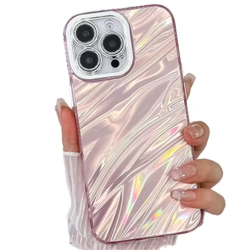 Miagon für iPhone 13 Pro Max Hülle Niedlich Wasser Ripple Muster Hart Stoßfeste Glitzer Laser Handyhülle mit Kameraschutz Ästhetischer Schlanke Schutzhülle Miagon für iPhone 13 Pro Max Hülle Niedlich Wasser Ripple Muster Hart Stoßfeste Glitzer Laser Handyhülle mit Kameraschutz Ästhetischer Schlanke Schutzhülle von Rnrieyta