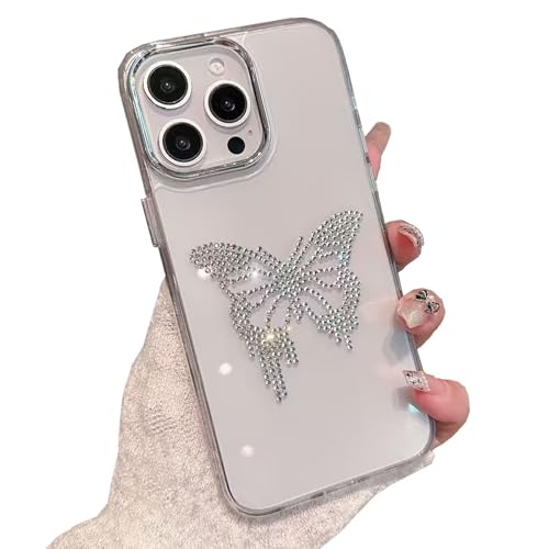 Miagon für iPhone 16 Hülle Süßes Klares Durchsichtig Glitzer Glänzendes Mädchen Frauen Diamant Stoßfeste Bling 3D Schutzhülle Handyhülle Miagon für iPhone 16 Hülle Süßes Klares Durchsichtig Glitzer Glänzendes Mädchen Frauen Diamant Stoßfeste Bling 3D Schutzhülle Handyhülle von Rnrieyta