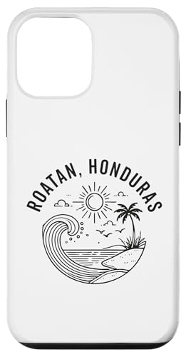 Hülle für iPhone 12 mini Roatan Honduras Souvenir Honduran Catracho Urlaubserinnerung von Roatan Honduras Reminder Souvenir