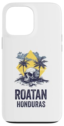 Hülle für iPhone 13 Pro Max Roatan Honduras Souvenir Honduran Catracho Urlaubserinnerung von Roatan Honduras Reminder Souvenir