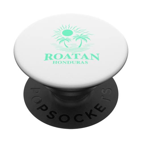 Roatan Honduras Souvenir Honduran Catracho Urlaubserinnerung PopSockets Klebender PopGrip von Roatan Honduras Reminder Souvenir