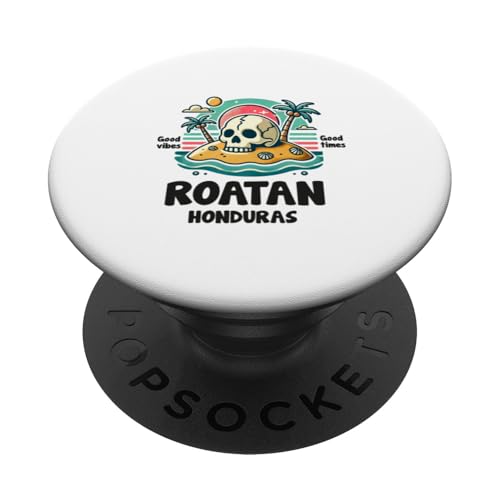 Roatan Honduras Souvenir Honduran Catracho Urlaubserinnerung PopSockets Klebender PopGrip von Roatan Honduras Reminder Souvenir