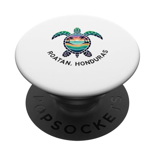 Roatan Honduras Souvenir Honduran Catracho Urlaubserinnerung PopSockets Klebender PopGrip von Roatan Honduras Reminder Souvenir