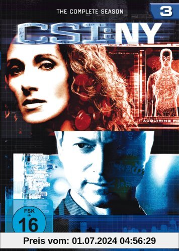 CSI: NY - Die komplette Season 3 [6 DVDs] von Rob Bailey