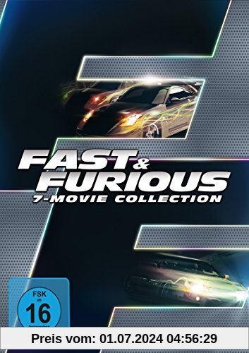 Fast & Furious 1-7 - Box [7 DVDs] von Rob Cohen
