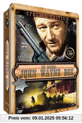 John Wayne Mega Metallbox (20 Filme) [Special Edition] [4 DVDs] von Robert N. Bradbury