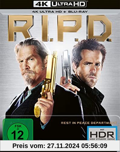 R.I.P.D. - Rest in Peace Department - 4k UHD - Steelbook von Robert Schwentke