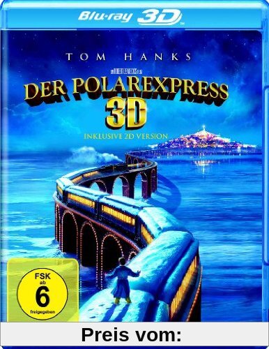 Der Polarexpress  (inkl. 2D-Version) [3D Blu-ray] von Robert Zemeckis