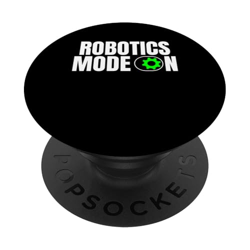 Robotics Mode On Robot Engineer PopSockets mit austauschbarem PopGrip von Roboter Designs Robotik Ingenieur