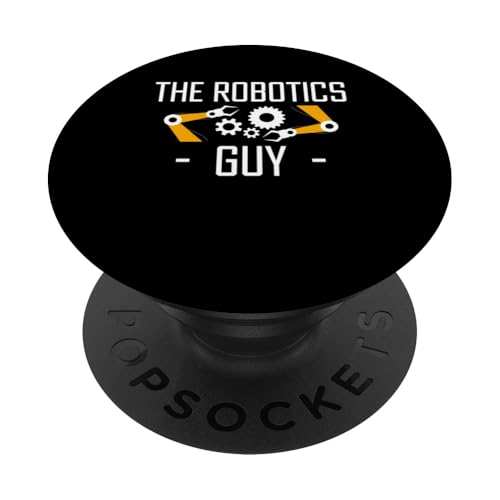 The Robotics Guy Robot Engineer PopSockets mit austauschbarem PopGrip von Roboter Robotik Designs Idee Ingenieur