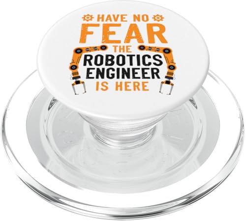 Roboter-Robotik-Ingenieur Vintage Hab keine Angst vor der Robotik PopSockets PopGrip für MagSafe von Robotics Robot Engineer Teacher HD0