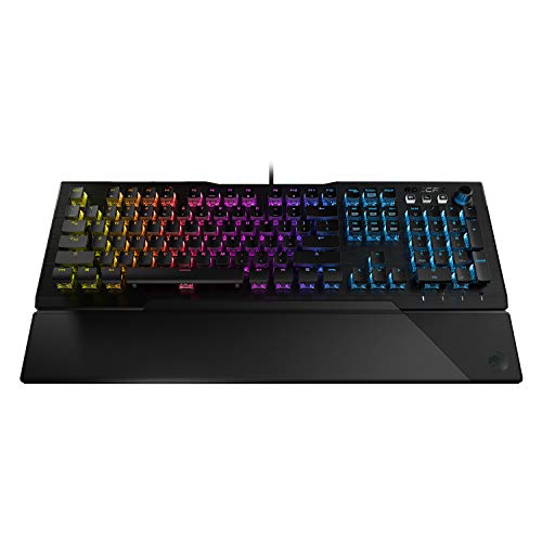 Roccat Vulcan 121 AIMO Red Tastatur, Schwarz, Full-Size, ROC-12-671-RD von Roccat