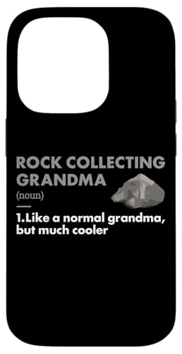 Hülle für iPhone 14 Pro Rock Collector Oma Definition Rock Sammeln von Rock Collecting Hobby Present Rock Collecter