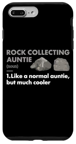 Hülle für iPhone 7 Plus/8 Plus Rocksammler Tante Definition Rock Collecting von Rock Collecting Hobby Present Rock Collecter