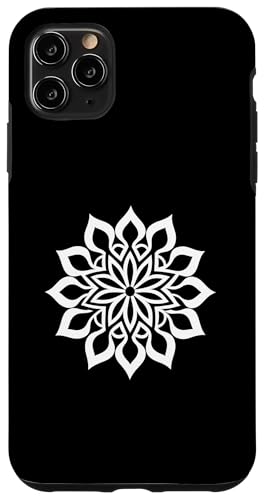 Vintage-Mandala-Muster, Retro-Silhouette Hülle für iPhone 11 Pro Max von Rocking Design