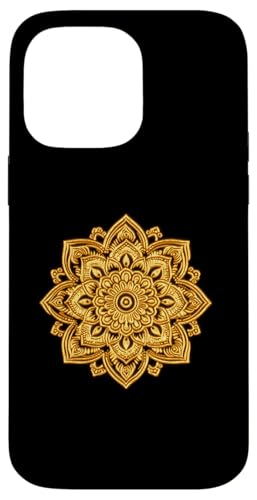 Vintage-Mandala-Muster, Retro-Silhouette Hülle für iPhone 14 Pro Max von Rocking Design