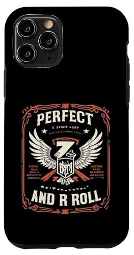 Hülle für iPhone 11 Pro Perfect Rock 7 Vintage-Rock-Grafik, Klassik und Rock 'n' Roll von Rockstar Games