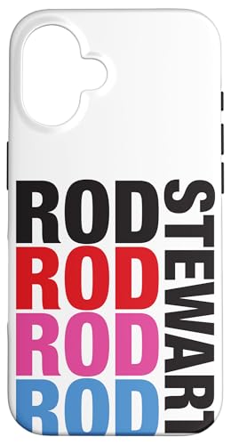 Hülle für iPhone 16 Rod Stewart Wiederholungsname von Rod Stewart