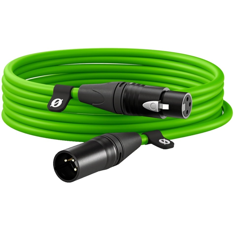 Premium XLR-Kabel XLR6M-G green von Rode Microphones