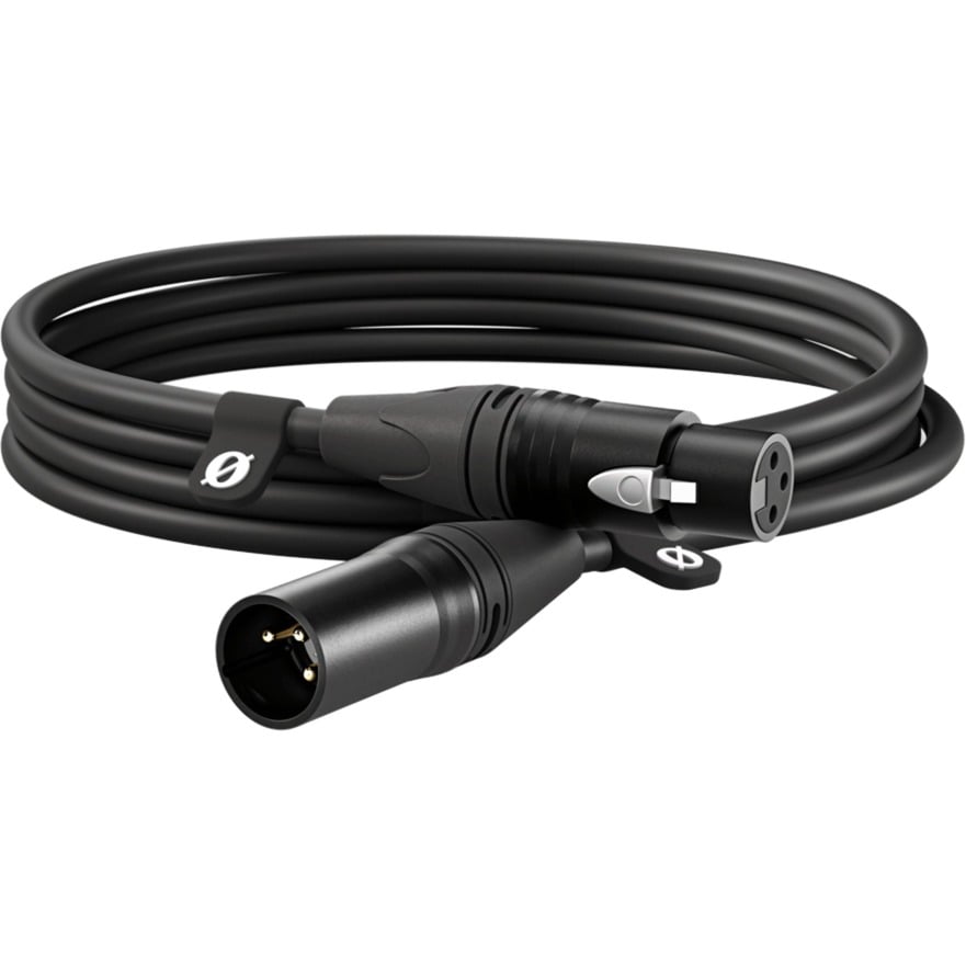 Premium XLR-Kabel XLR3M black von Rode Microphones