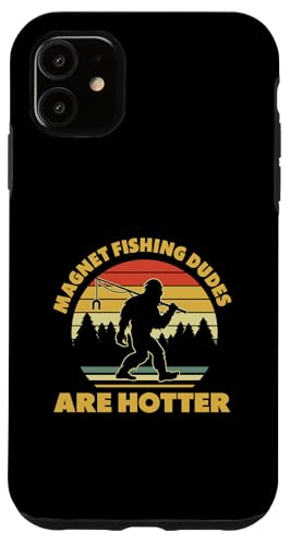 Hülle für iPhone 11 Magnet Fishing Dudes Are Hotter - Metall Magnet Fischer von Rokconcepts Magnet Schatzsucher Fischer