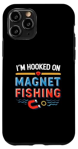 Hülle für iPhone 11 Pro I'm Hooked On Magnet Fishing - Metall Magnet Fischer von Rokconcepts Schatzsucher Magnet Fischer