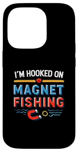 Hülle für iPhone 14 Pro I'm Hooked On Magnet Fishing - Metall Magnet Fischer von Rokconcepts Schatzsucher Magnet Fischer