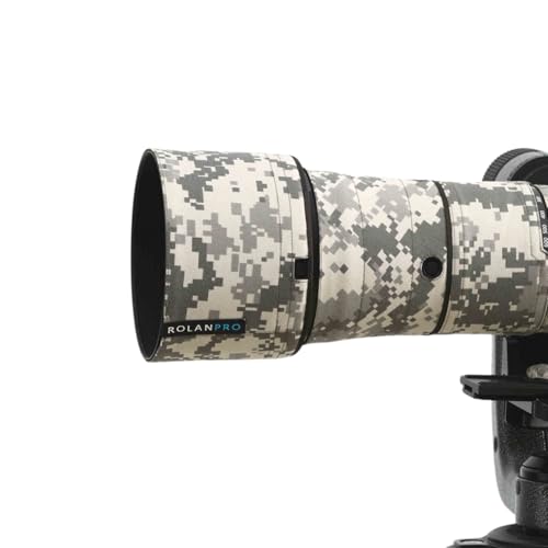 ROLANPRO Objektivdeckel mit Hartschalengehäuse für optimalen Schutz für Nikon Z 600 mm F6.3 VR S Objektiv – #9 Gras wasserdicht von Rolanpro