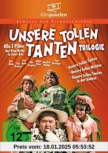 Unsere tollen Tanten Trilogie - Alle 3 Filme der Reihe in einer Box (Filmjuwelen) [3 DVDs] von Rolf Olsen