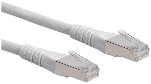 Roline 21.15.0833 RJ45 Netzwerkkabel, Patchkabel CAT 6 S/FTP 3.00m Grau 1St. von Roline