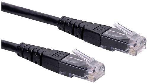 Roline 21.15.0928 RJ45 Netzwerkkabel, Patchkabel CAT 6 U/UTP 1.50m Schwarz 1St. Roline 21.15.0928 RJ45 Netzwerkkabel, Patchkabel CAT 6 U/UTP 1.50m Schwarz 1St. von Roline