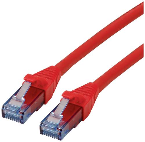 Roline 21.15.2717 RJ45 Netzwerkkabel, Patchkabel CAT 6a U/UTP 10.00m Rot 1St. von Roline