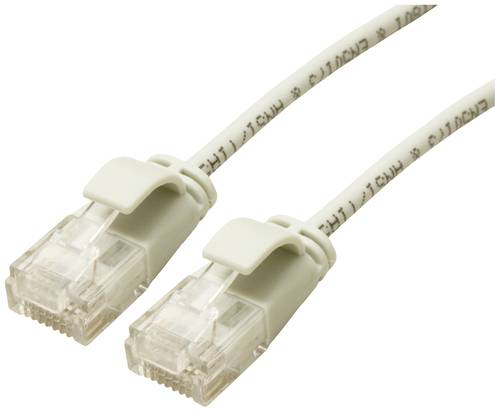 Roline 21.15.3907 RJ45 Netzwerkkabel, Patchkabel CAT 6a U/UTP 5.00m Grau 1St. von Roline