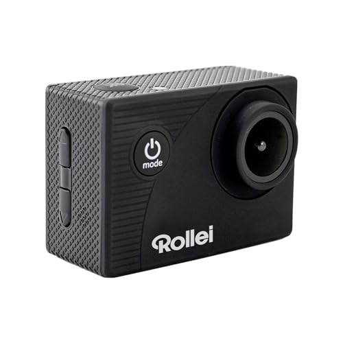 Rollei Actioncam 372 - Action-Camcorder mit Full HD Video Auflösung 1080/30 fps, bis 30 m wasserfest - Schwarz von Rollei