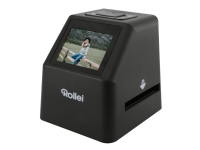 Rollei DF-S 310 SE, 10 Bit, Film-/Dia-Scanner, Schwarz, LCD, 6,1 cm (2.4 Zoll), 128 MB von Rollei