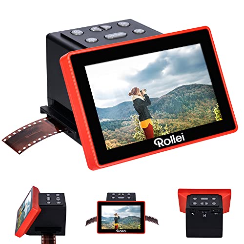 Rollei Dia-Film Scanner DF-S 1300 SE, 13 Megapixel Mulit Scanner inkl. 5" TFT-LCD Farbmonitor für Dias und Negativ, ideal zum digitalisieren von Foto´s und Dias. von Rollei