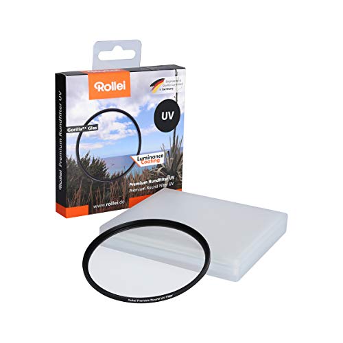 Rollei Premium Rundfilter UV 52 mm - UV Filter und Schutzfilter mit Aluminium-Ring aus Glas mit spezieller Beschichtung - Größe: 52 mm Rollei Premium Rundfilter UV 52 mm - UV Filter und Schutzfilter mit Aluminium-Ring aus Glas mit spezieller Beschichtung - Größe: 52 mm von Rollei