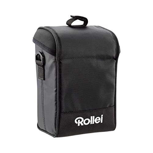 Rollei Rechteckfilter Tasche 100 mm - Aufbewahrungsbox für Filter, Sicherer Transport, schnell Griffbereit, inkl. Klettverschluss und Schultergurt - schwarz von Rollei