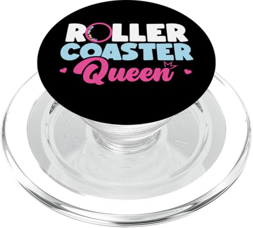 Achterbahn Achterbahn Queen PopSockets PopGrip für MagSafe von Roller Coaster Amusement Theme Park HS0