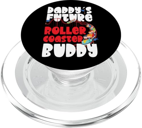 Achterbahn Kleinkind Daddy's Future Achterbahn Buddy PopSockets PopGrip für MagSafe von Roller Coaster Amusement Theme Park HS0