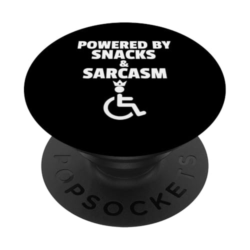 Rollstuhlfahrer Lustig Rollifahrer Spruch PopSockets Klebender PopGrip von Rollstuhl Humor Geschenke