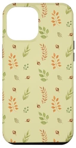 Hülle für iPhone 12 Pro Max Gemütlicher Herbst ästhetisches Muster Herbstblätter Kürbis Gewürz von Romanticizing Fall Aesthetic Autumn Core Prints