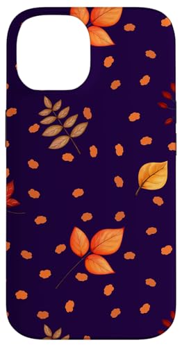 Hülle für iPhone 14 Gemütlicher Herbst ästhetisches Muster Herbstblätter Kürbis Gewürz von Romanticizing Fall Aesthetic Autumn Core Prints