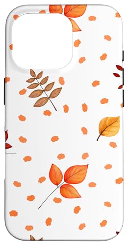 Hülle für iPhone 16 Pro Gemütlicher Herbst ästhetisches Muster Herbstblätter Kürbis Gewürz von Romanticizing Fall Aesthetic Autumn Core Prints