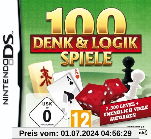 100 Denk- & Logikspiele DS von Rondomedia